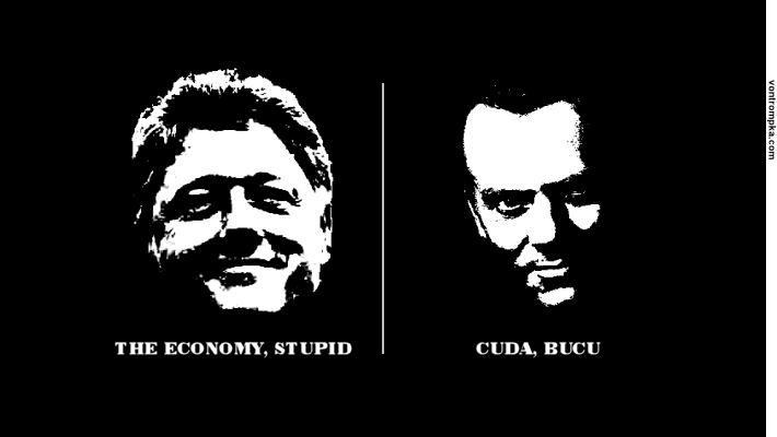 the economy, stupid. cuda, bucu