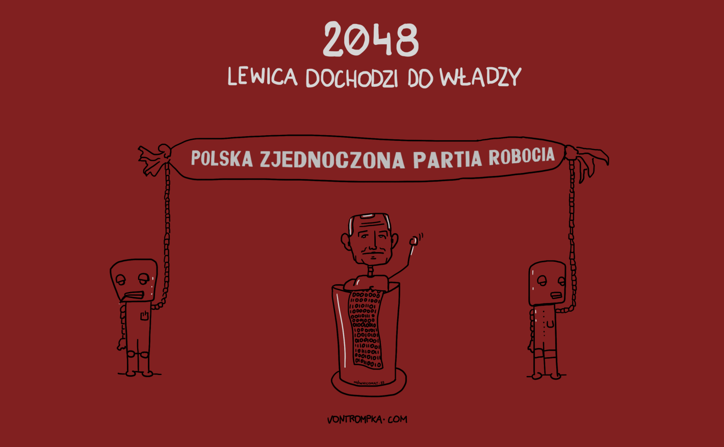 2048. lewica dochodzi do władzy. polska zjednoczona partia robocia. pzpr.