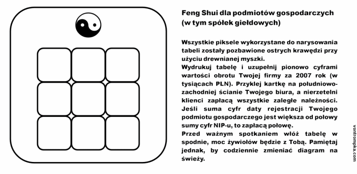 feng shui dla podmiotów gospodarczych