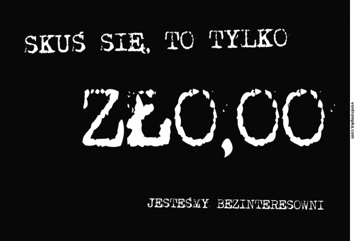 skuś się, to tylko ZŁ 0,00. jesteśmy bezinteresowni.