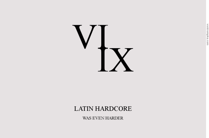 latin hardcore was even harder