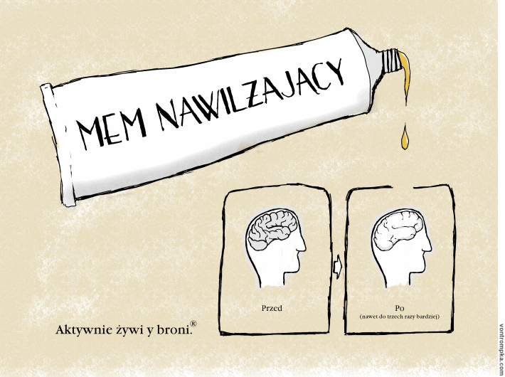 mem nawilżający - aktywnie żywi y broni.