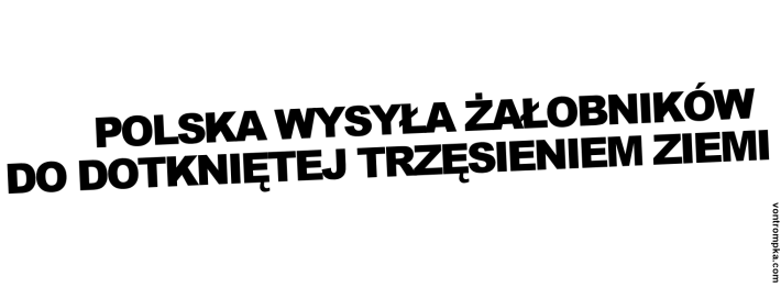 Polska wysyła żałobników do dotkniętej trzęsieniem ziemi
