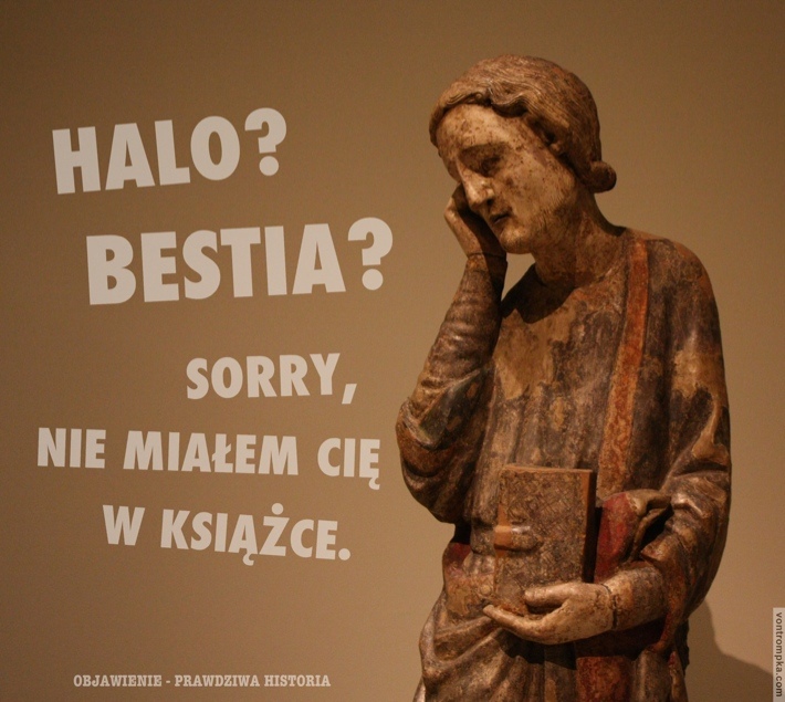 halo? bestia? sorry, nie miałem cię w książce. objawienie - prawdziwa historia