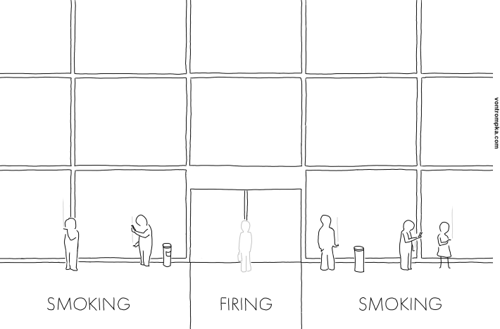 smoking firing smoking