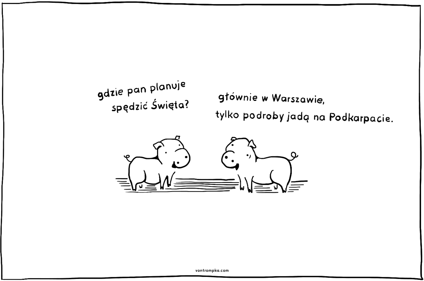 Gdzie pan planuje spędzić święta? Głównie w Warszawie. tylko podroby jadą na Podkarpacie.