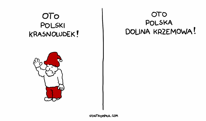 oto polski krasnoludek! oto polska dolina krzemowa!