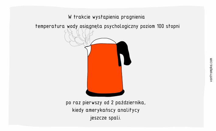 w trakcie wystąpienia pragnienia temperatura wody osiągnęła psychologiczny poziom 100 stopni po raz pierwszy amerykańscy analitycy jeszcze spali.