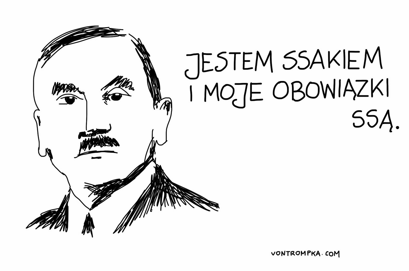 jestem ssakiem i moje obowiązki ssą.