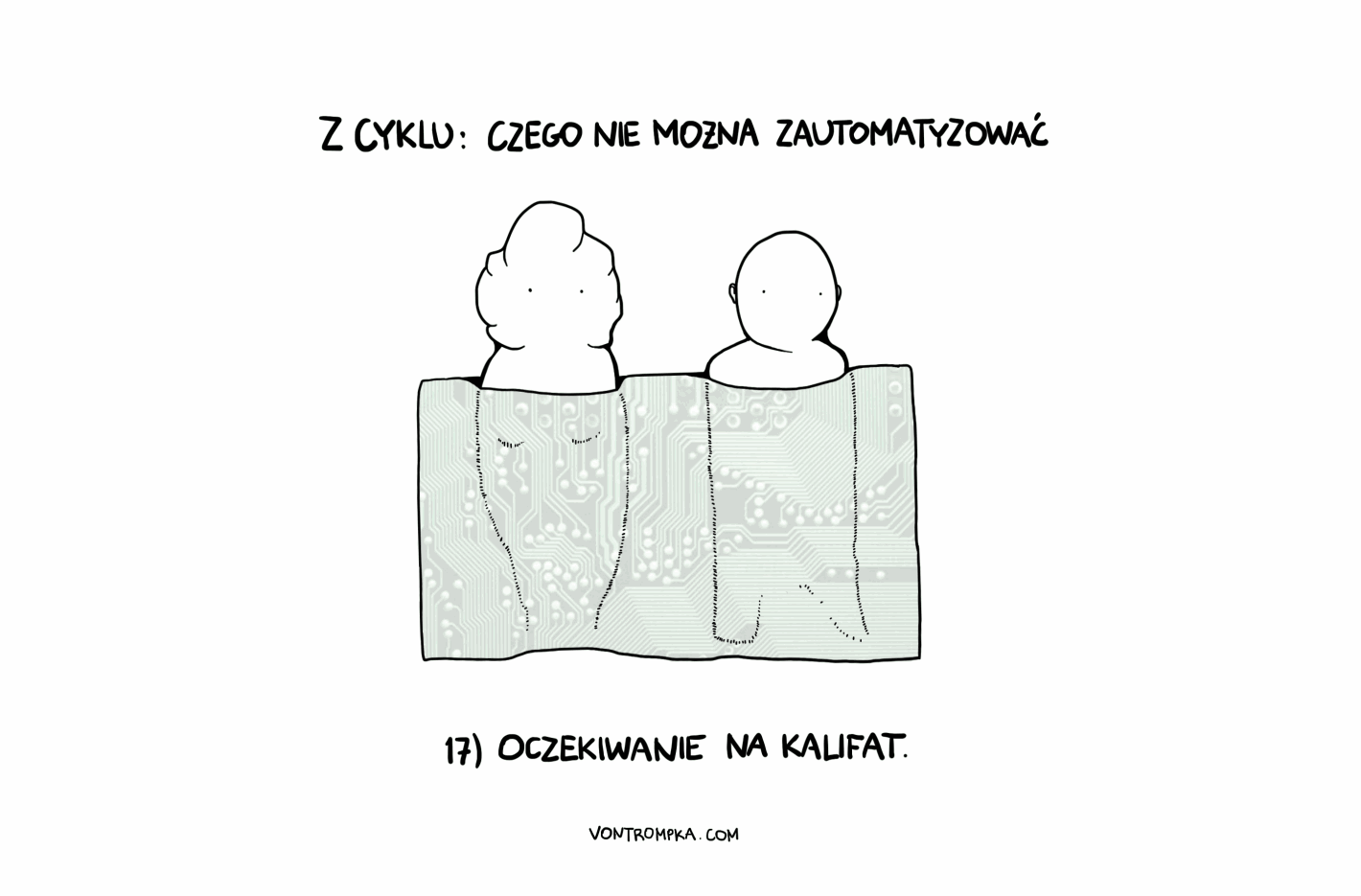 z cyklu: czego nie można zautomatyzować 17) oczekiwanie na kalifat