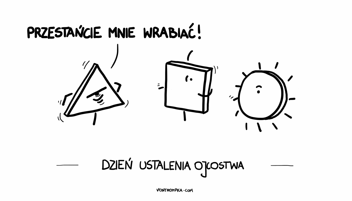 przestańcie mnie wrabiać! dzień ustalenia ojcostwa.