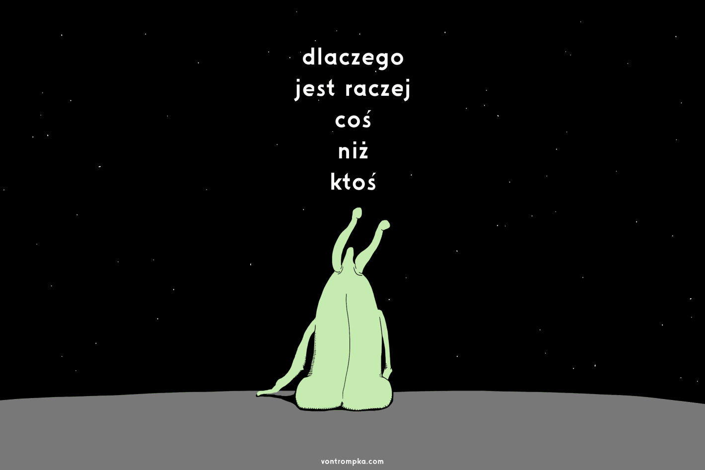 dlaczego jest raczej coś niż ktoś