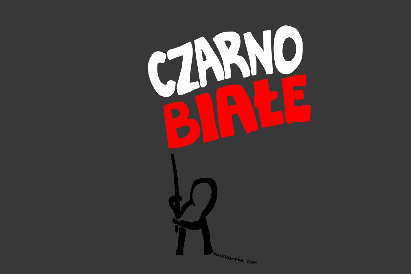 czarno-białe