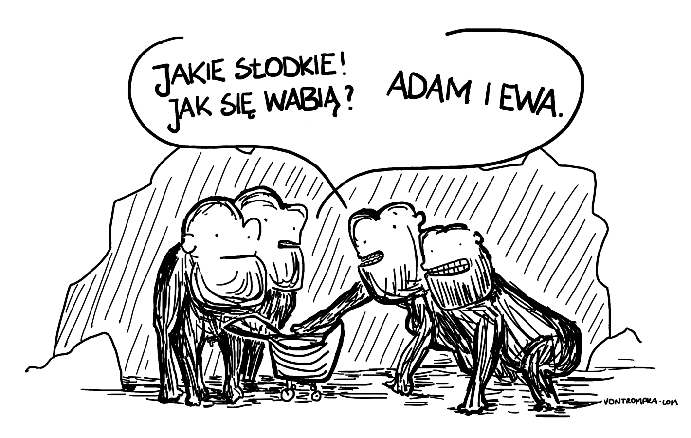 jakie słodkie! jak się wabią? Adam i Ewa