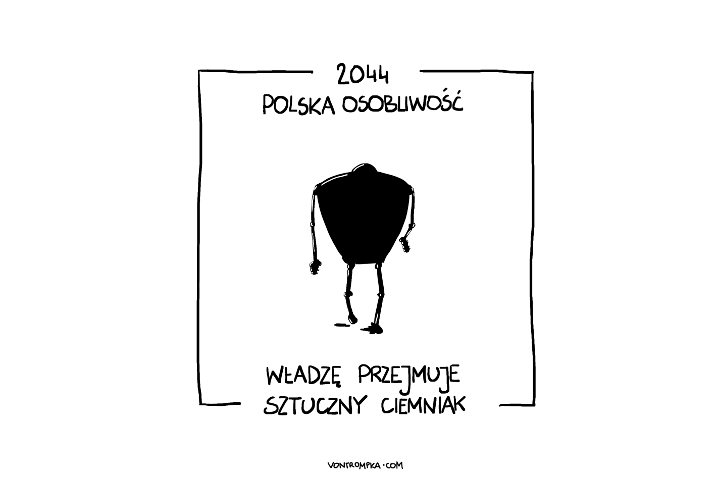 2044, polska osobliwość, władzę przejmuje sztuczny ciemniak