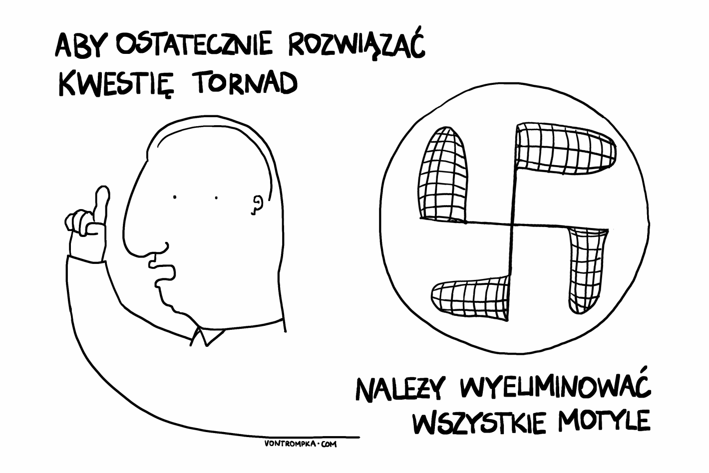 aby ostatecznie rozwiązać kwestię tornad należy wyeliminować wszystkie motyle