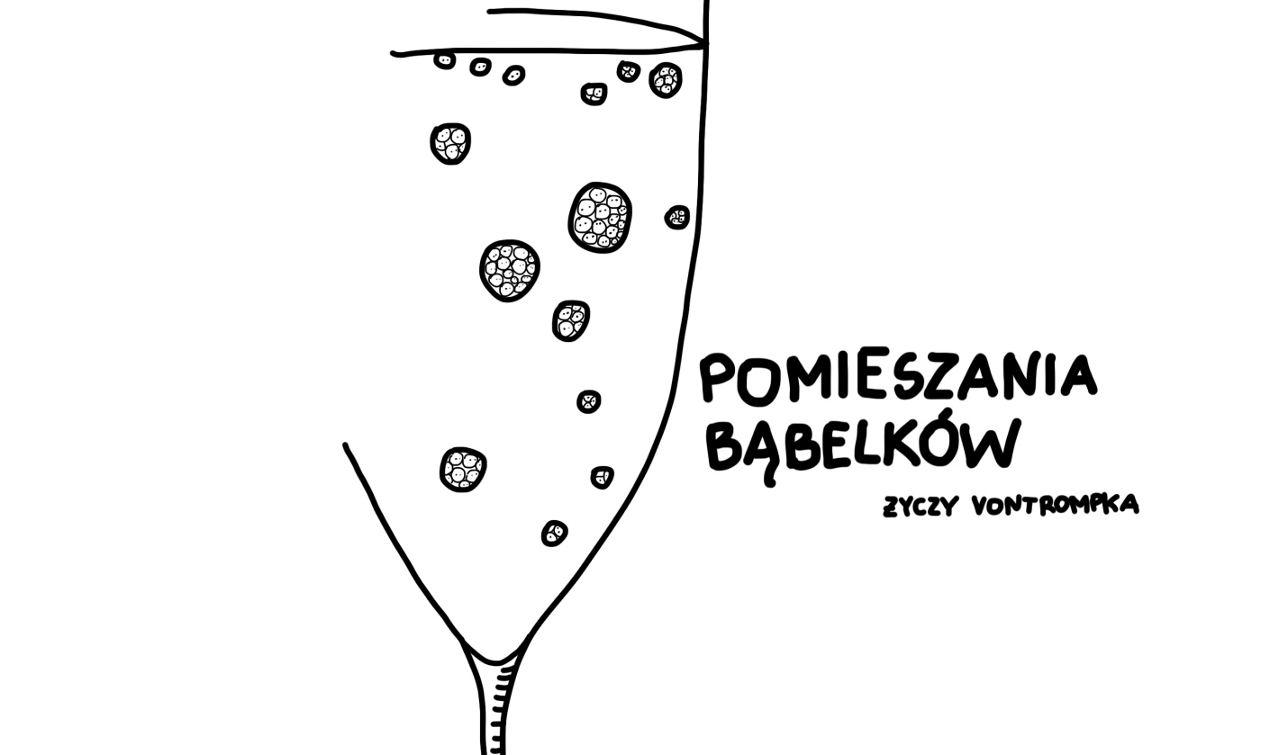 pomieszania bąbelków