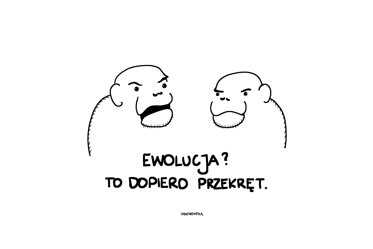 ewolucja? to dopiero przekręt.