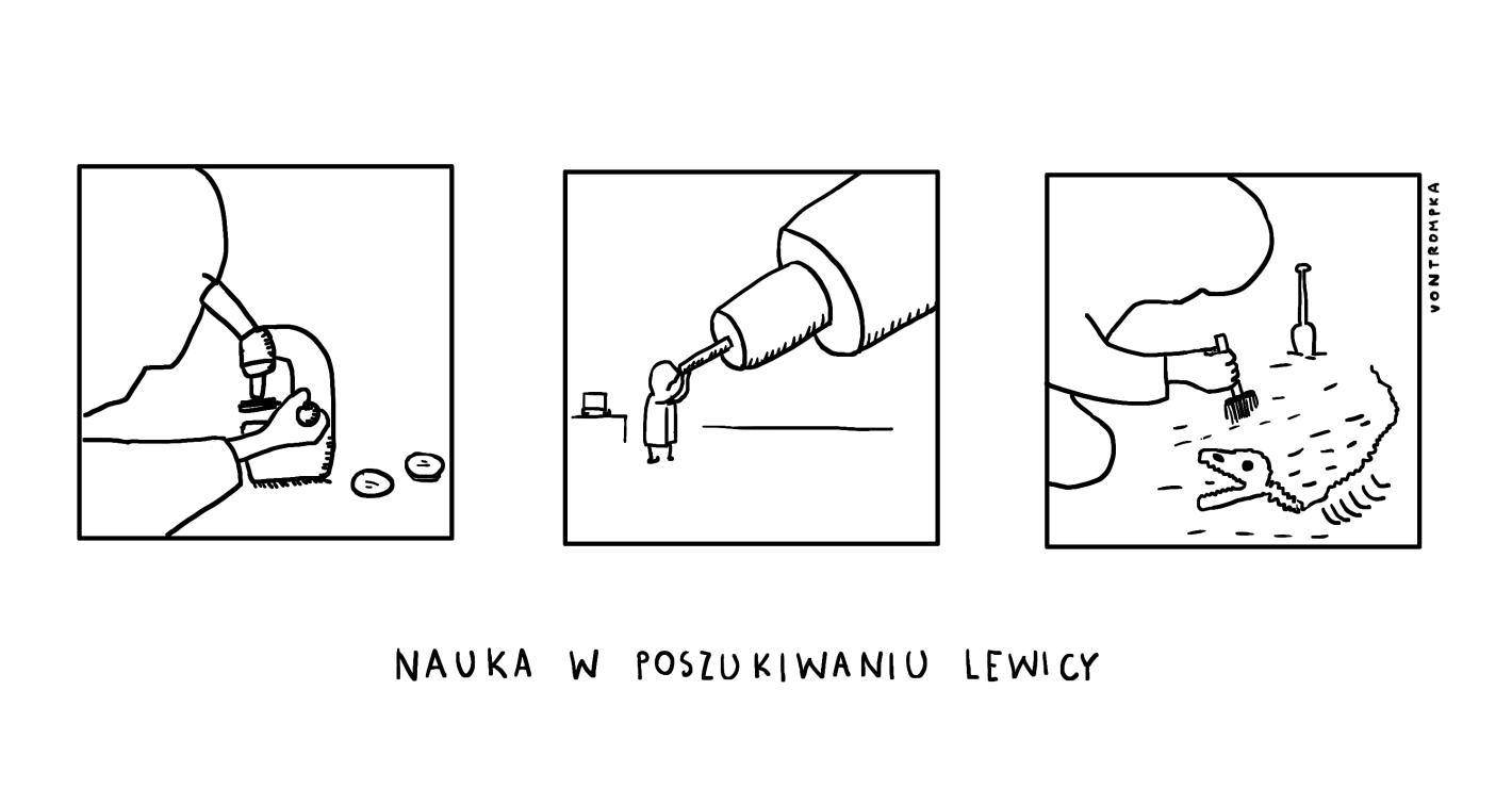 nauka w poszukiwaniu lewicy