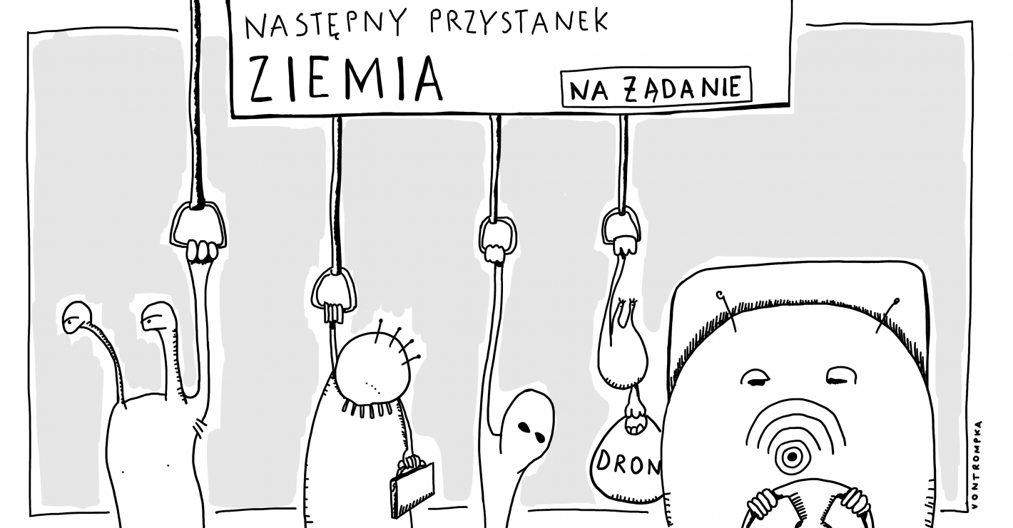 następny przystanek: ziemia na żądanie