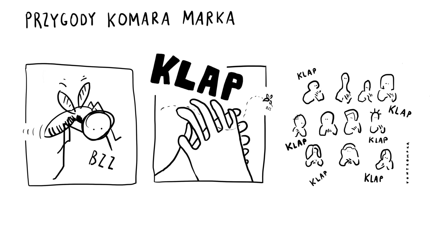 przygody komara marka. klap