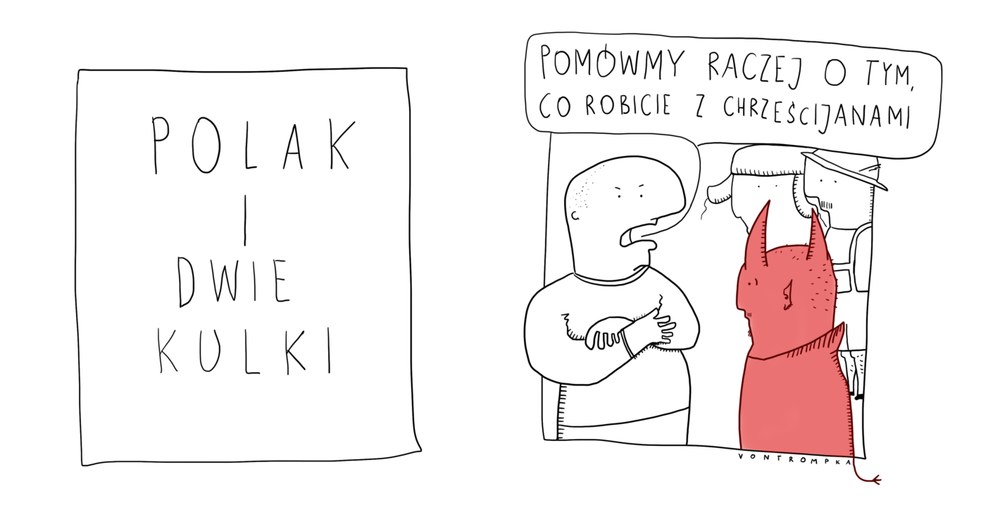 polak i dwie kulki. pomówmy raczej o tym, co robicie z chrześcijanami.