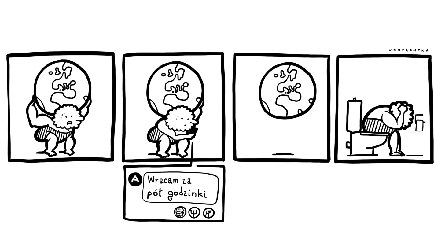 wracam za pół godzinki